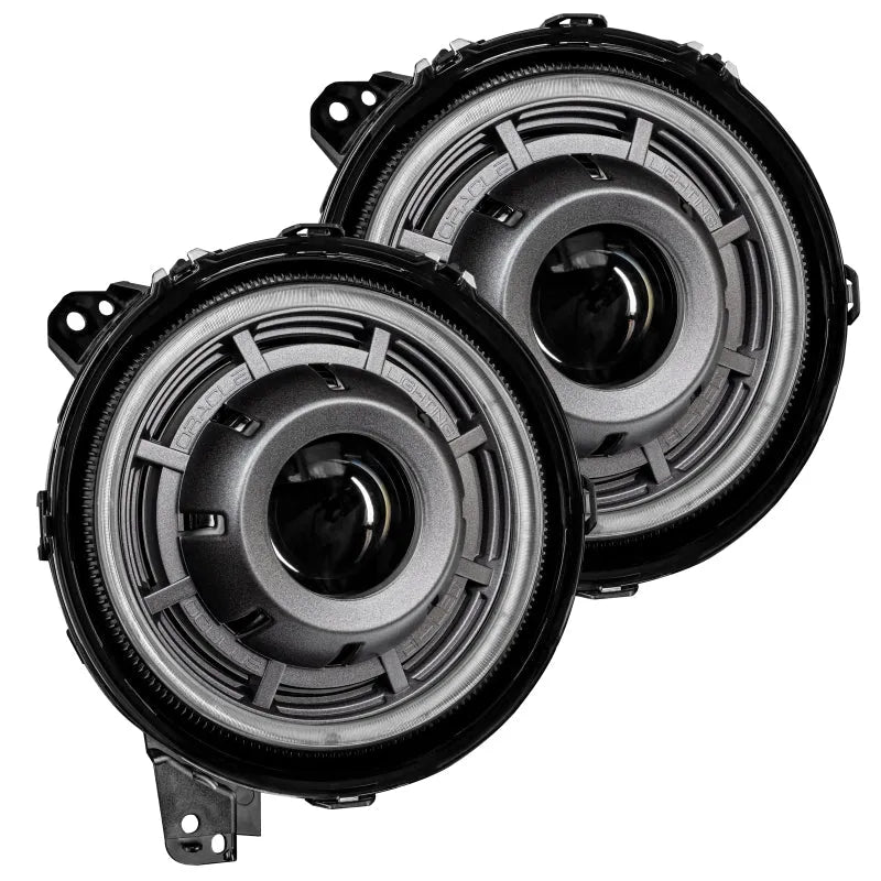 Oracle Oculus Bi-LED JL Headlights | Jeep Wrangler/J Gladiator (07-26) (5839-504-PAU)