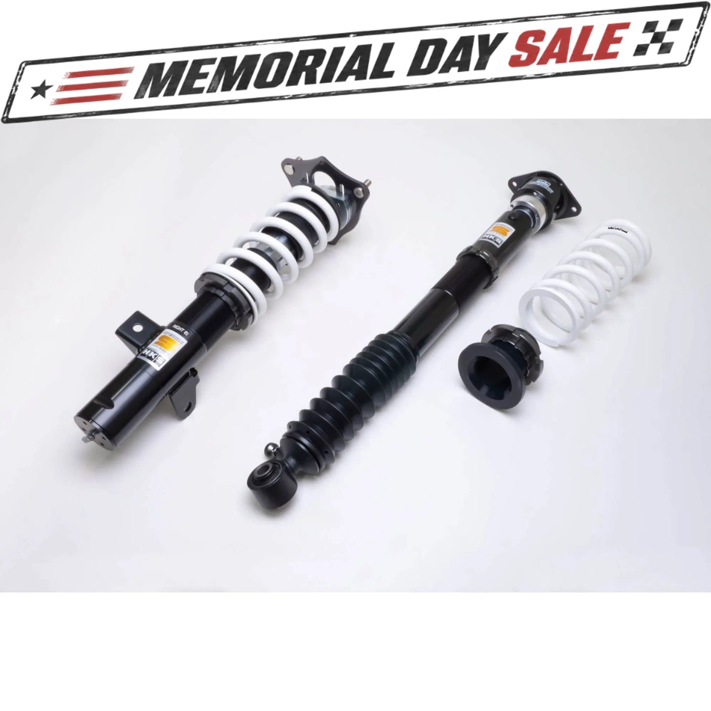HKS Hipermax S Coilover Kit w/ Front Pillowball | Honda Civic Type R FK8 (80300-AH012P)