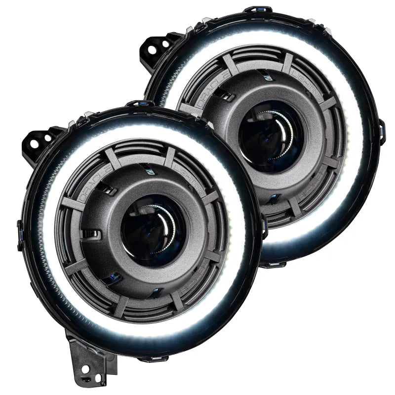 Oracle Oculus Bi-LED JL Headlights | Jeep Wrangler/J Gladiator (07-26) (5839-504-PAU)