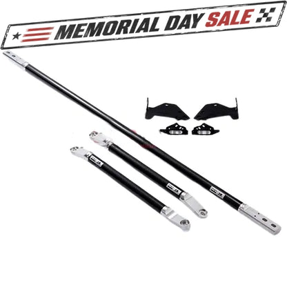 HKS Carbon Brace Full Set Front & Rear | Toyota GR Supra A90 (20+) (83001-AT001)