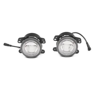 Raxiom 10-23 Jeep JK & JL Axial LED DRL Fog Lights | Jeep JK/JL (07-26) (J119947-B)