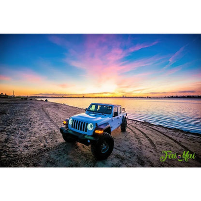 Oracle Oculus Bi-LED JL Headlights | Jeep Wrangler/J Gladiator (07-26) (5839-504-PAU)