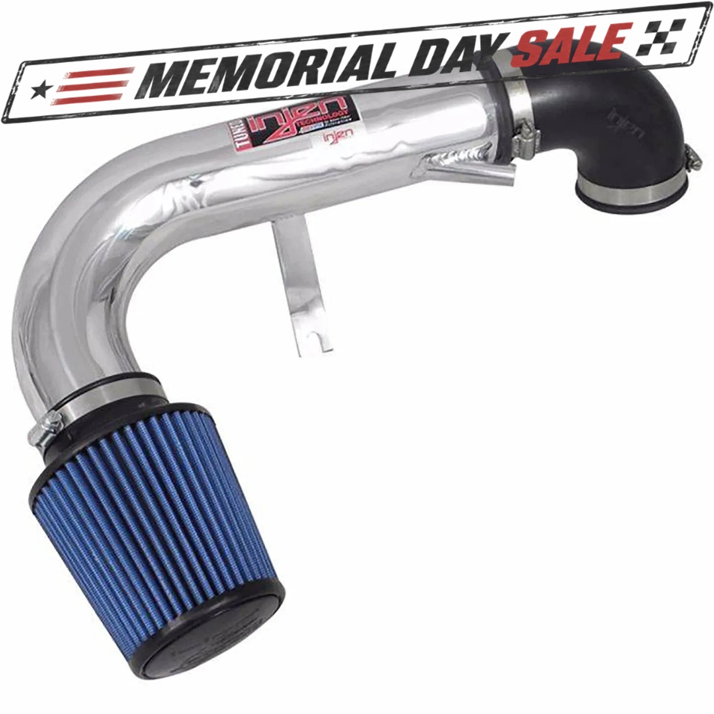 Injen Polished Short Ram Intake System | Honda Civic DX/LX/EX/HX (01-04) (IS1565P)