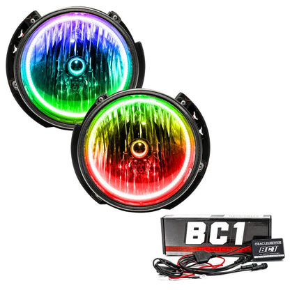 ORACLE 07-16 Jeep Wrangler JK SMD HL - ColorSHIFT w/ BC1 Controller | Jeep Wrangler JK (97-18) (7079-335)