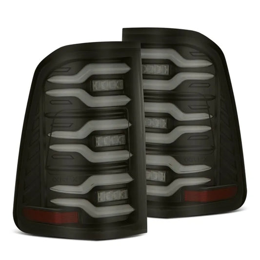 AlphaRex Luxx-Series LED Tail Lights | Dodge Ram 19-26 1500/1500 Classic/TRX (640040)