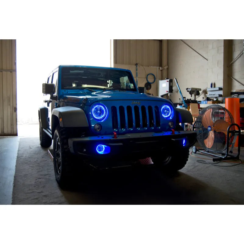 ORACLE 07-16 Jeep Wrangler JK SMD HL - ColorSHIFT w/ BC1 Controller | Jeep Wrangler JK (97-18) (7079-335)