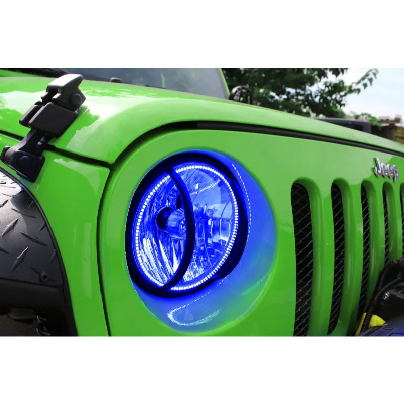 ORACLE 07-16 Jeep Wrangler JK SMD HL - ColorSHIFT w/ BC1 Controller | Jeep Wrangler JK (97-18) (7079-335)
