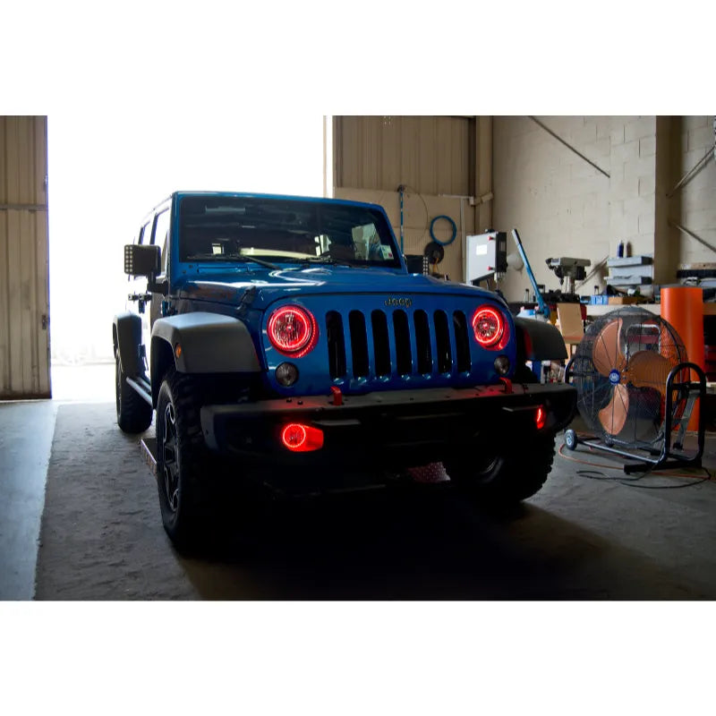 ORACLE 07-16 Jeep Wrangler JK SMD HL - ColorSHIFT w/ BC1 Controller | Jeep Wrangler JK (97-18) (7079-335)