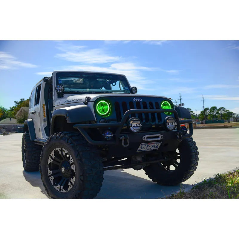 ORACLE 07-16 Jeep Wrangler JK SMD HL - ColorSHIFT w/ BC1 Controller | Jeep Wrangler JK (97-18) (7079-335)