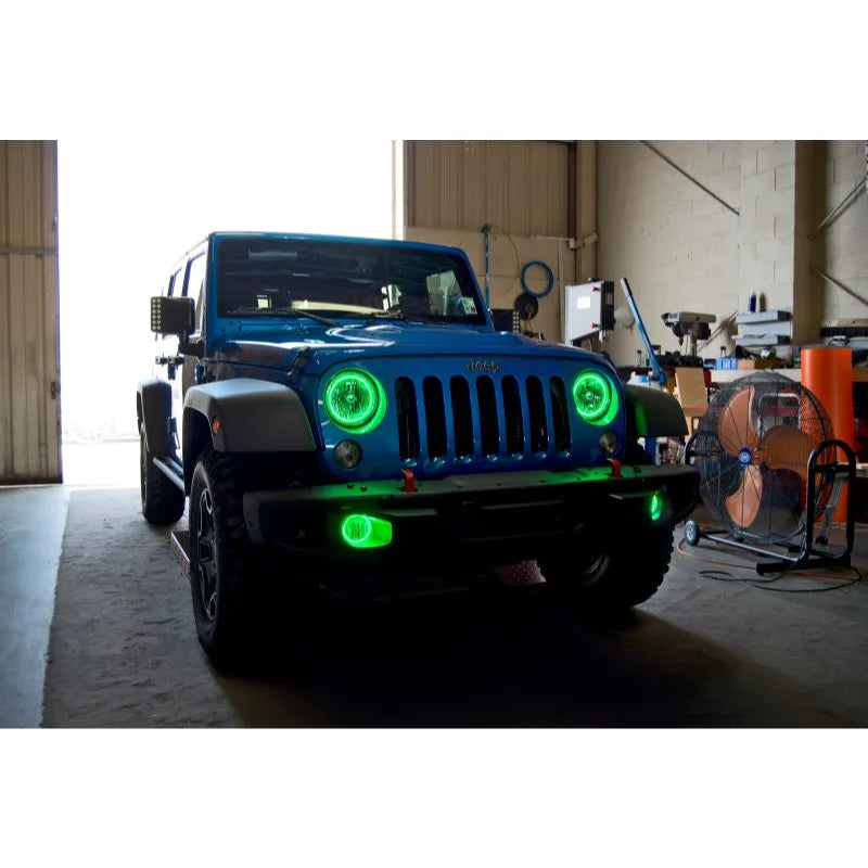 ORACLE 07-16 Jeep Wrangler JK SMD HL - ColorSHIFT w/ BC1 Controller | Jeep Wrangler JK (97-18) (7079-335)