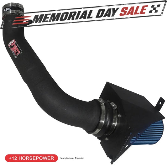 Injen PowerFlow Intake | Ford F-150 4.6L V8 Wrinkle Black (09-10) / 2004-2008 (PF9027WB)