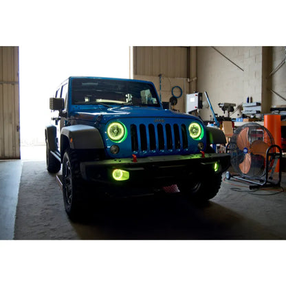 ORACLE 07-16 Jeep Wrangler JK SMD HL - ColorSHIFT w/ BC1 Controller | Jeep Wrangler JK (97-18) (7079-335)