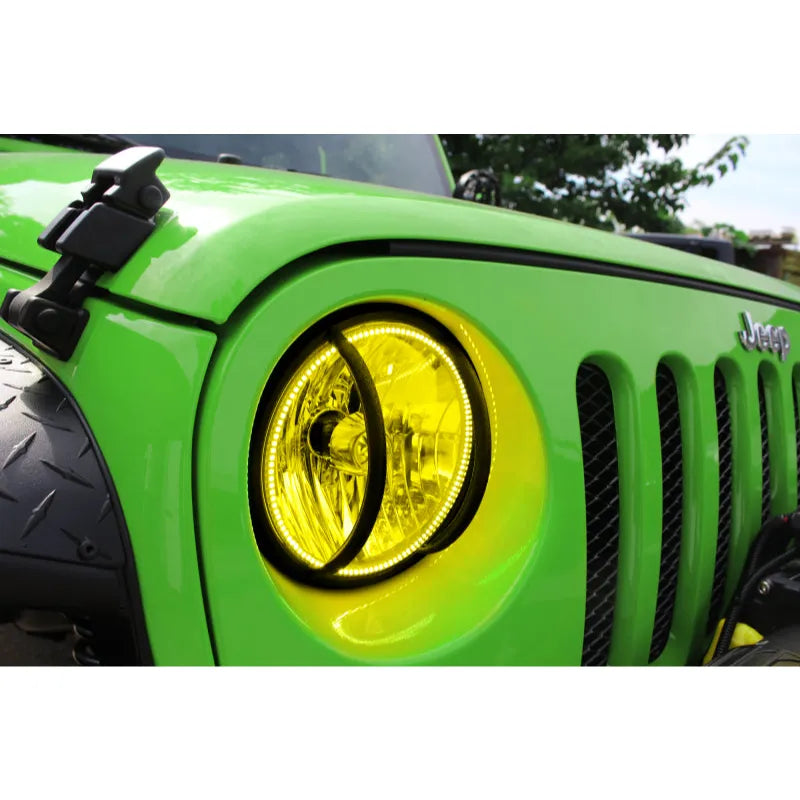 ORACLE 07-16 Jeep Wrangler JK SMD HL - ColorSHIFT w/ BC1 Controller | Jeep Wrangler JK (97-18) (7079-335)