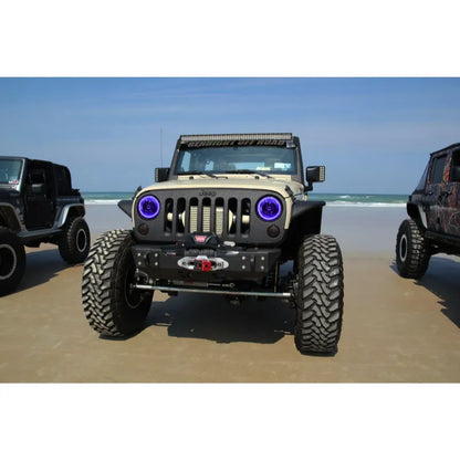 ORACLE 07-16 Jeep Wrangler JK SMD HL - ColorSHIFT w/ BC1 Controller | Jeep Wrangler JK (97-18) (7079-335)