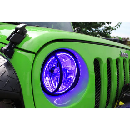ORACLE 07-16 Jeep Wrangler JK SMD HL - ColorSHIFT w/ BC1 Controller | Jeep Wrangler JK (97-18) (7079-335)