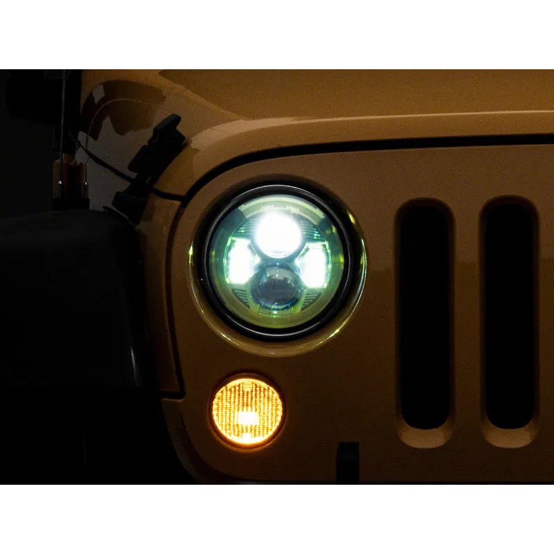 Raxiom 7in LED Headlights | Jeep Wrangler JK 07-18 (J154699)