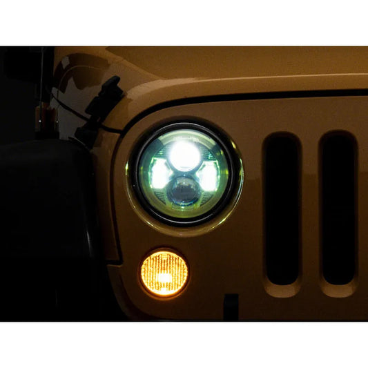 Raxiom 7in LED Headlights | Jeep Wrangler JK 07-18 (J154699)
