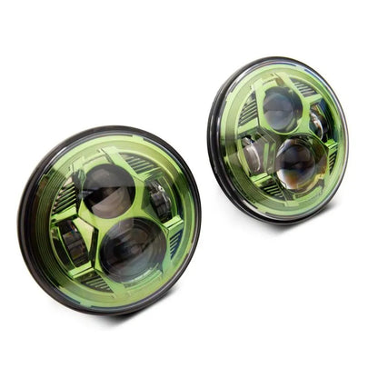 Raxiom 7in LED Headlights | Jeep Wrangler JK 07-18 (J154699)