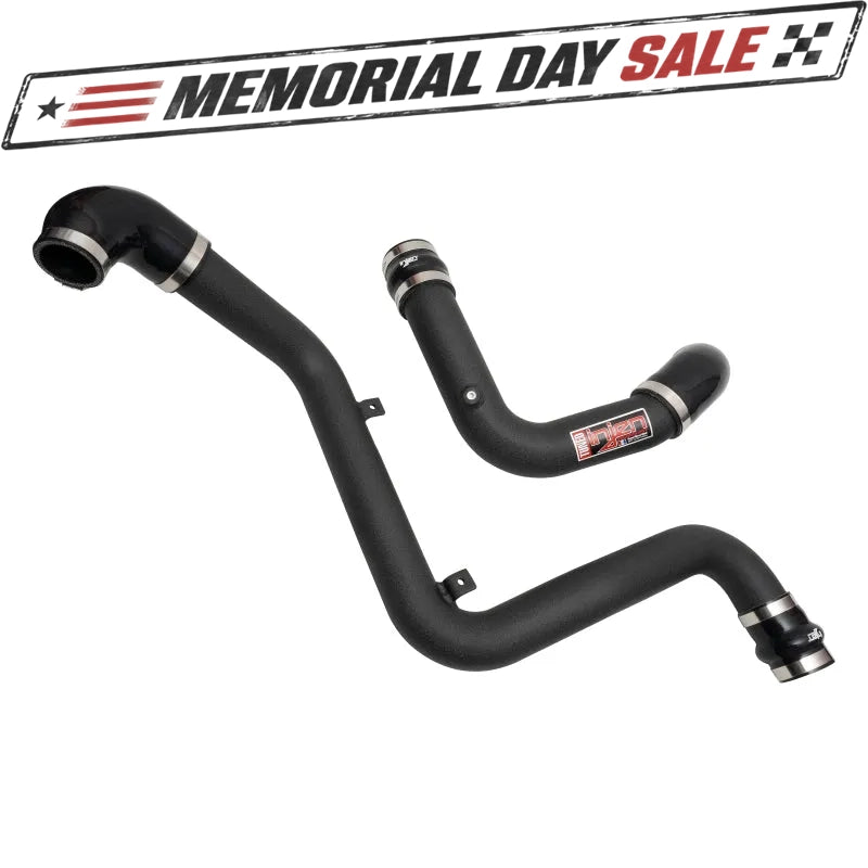 Injen Wrinkle Red Intercooler Pipes | Ford Focus (98-08 / 11-19) 2.0L Turbo SES (SES9002ICPWR)