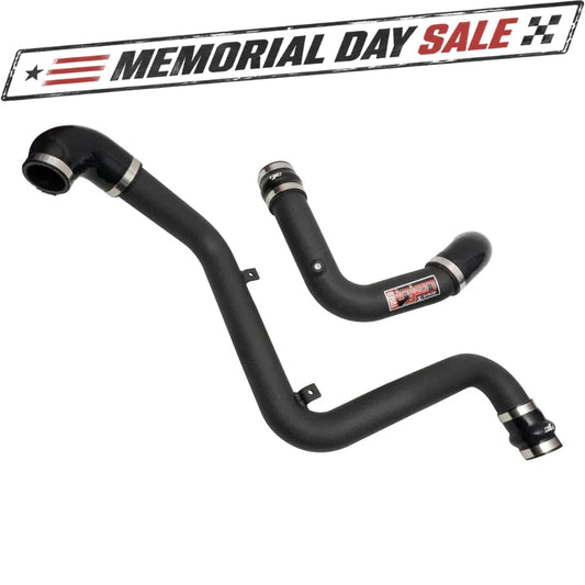 Injen Wrinkle Red Intercooler Pipes | Ford Focus (98-08 / 11-19) 2.0L Turbo SES (SES9002ICPWR)