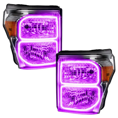 Oracle LED HL F250/350 ColorSHIFT w/ BC1 Controller | Ford F-250/350 (11-16/99-07) (8158-335)