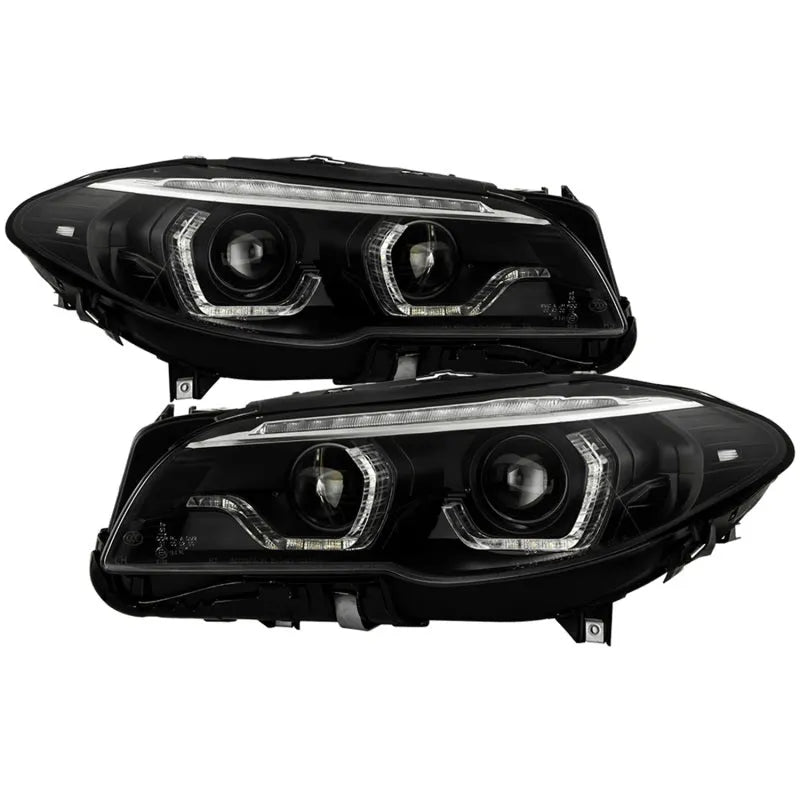 Spyder F10 11-13 Xenon/HID Projector Headlights | BMW 5 Series (F10/F11) (5088208)