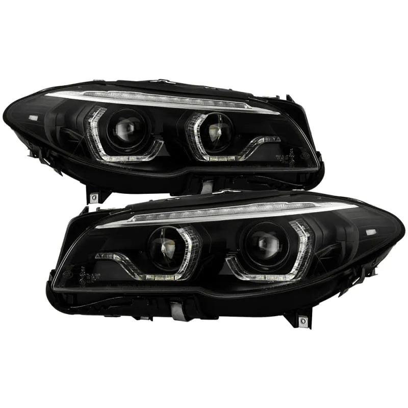 Spyder F10 11-13 Xenon/HID Projector Headlights | BMW 5 Series (F10/F11) (5088208)