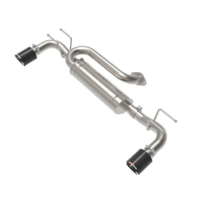 aFe 19-22 Mazda 3 2.5L Axle-Back Exhaust w/ Carbon Fiber Tips | Mazda 3 (19-26) (49-37023-C)