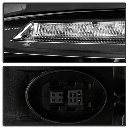 Spyder F10 11-13 Xenon/HID Projector Headlights | BMW 5 Series (F10/F11) (5088208)