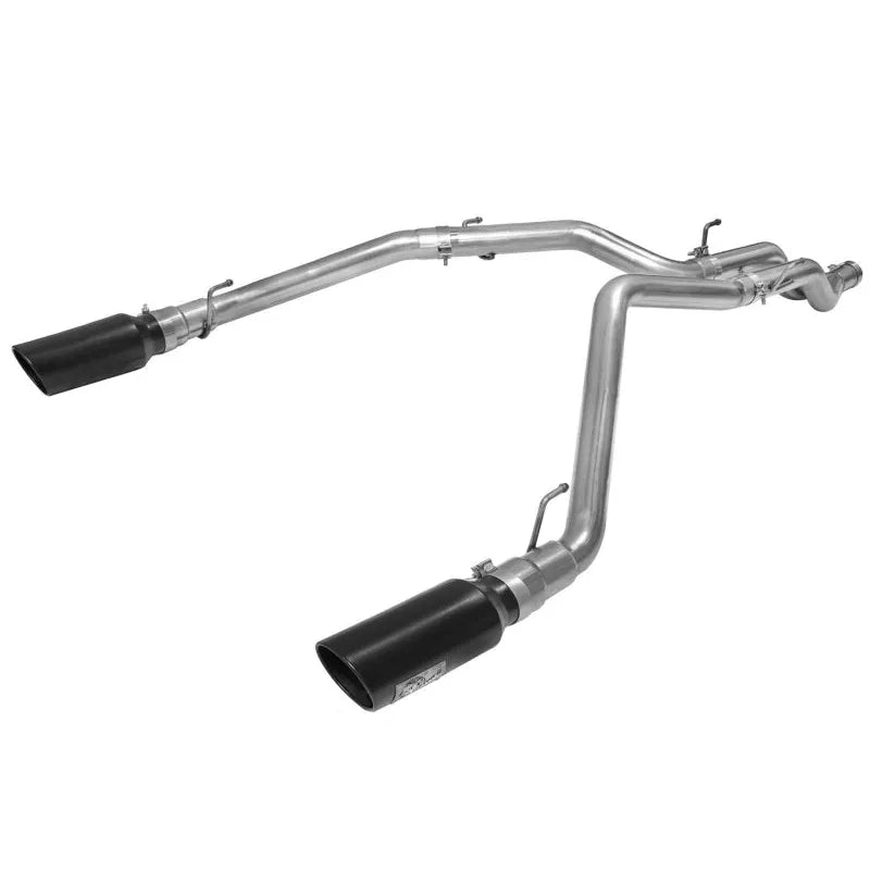 aFe MACHForce XP 3in SS D&S Exhaust 2014 Ram 1500 V6 3.0L (49-42045-B)