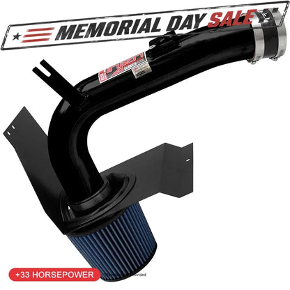 Injen 2.5L (t) Black Cold Air Intake | 2008-2013 Subaru WRX/STi (SP1204BLK)