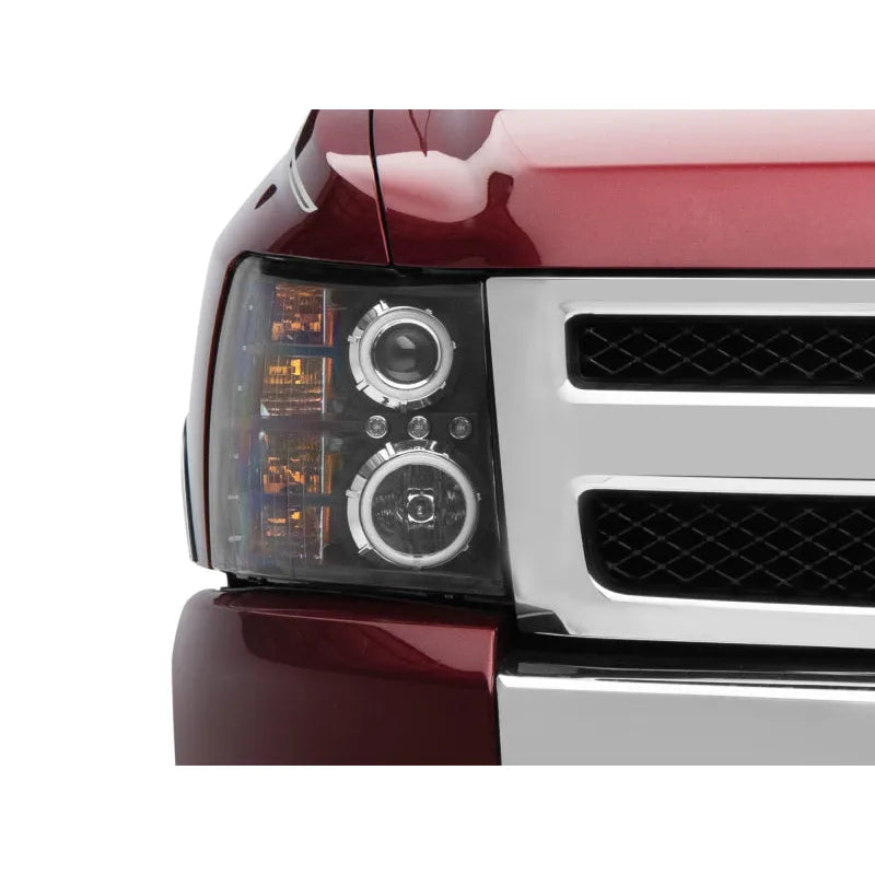 Raxiom 07-13 Silverado F&R LED Halo Projector Headlights | Silverado 1500/HD Classic (S112717)