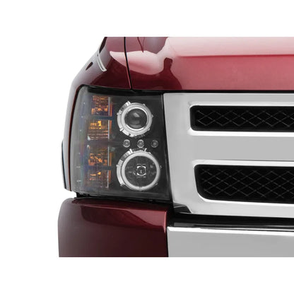 Raxiom 07-13 Silverado F&R LED Halo Projector Headlights | Silverado 1500/HD Classic (S112717)
