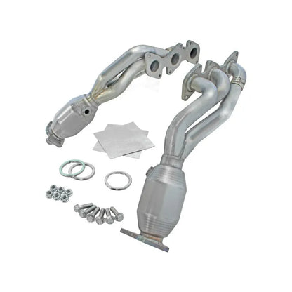 aFe Twisted Steel 1-5/8in SS Long Tube Header | Toyota 4Runner/FJ Cruiser/Tacoma (48-46001-1HC)