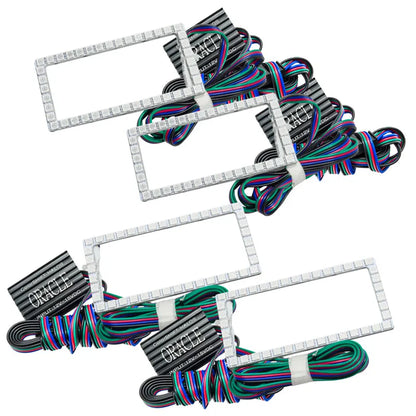 Oracle Lighting 15-20 F-150 D&C Projector Headlight Halo Kit | Ford F-150 (3957-334)