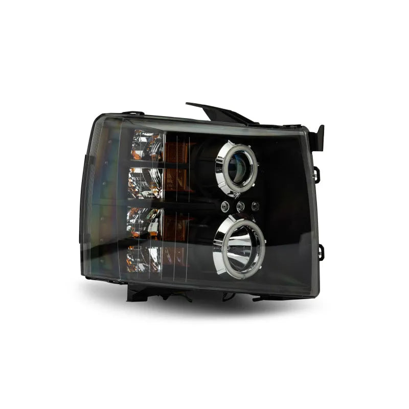 Raxiom 07-13 Silverado F&R LED Halo Projector Headlights | Silverado 1500/HD Classic (S112717)