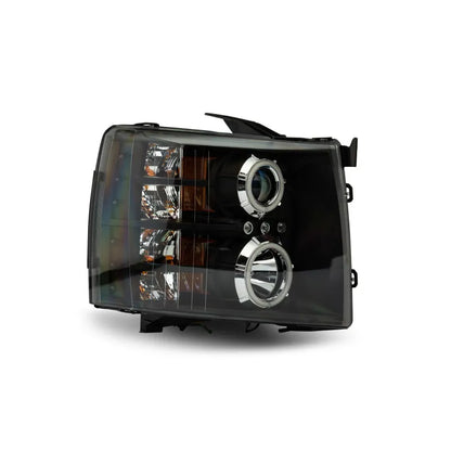 Raxiom 07-13 Silverado F&R LED Halo Projector Headlights | Silverado 1500/HD Classic (S112717)