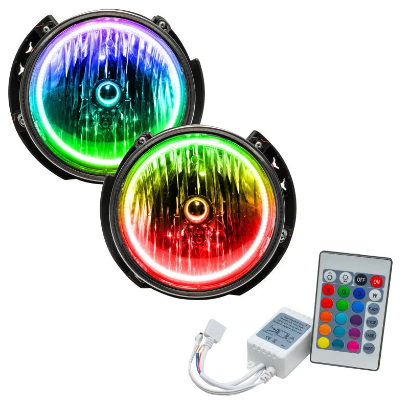 Oracle 97-18 Jeep Wrangler JK HL - SMD ColorSHIFT w/ HW (7079-504)