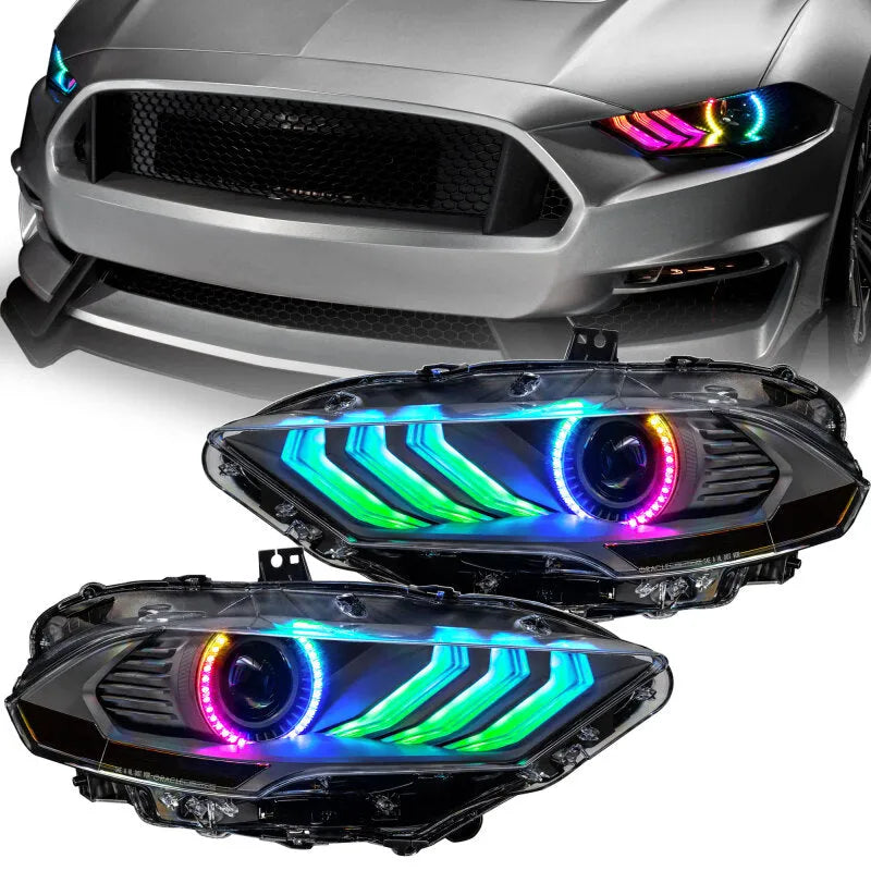 Oracle Lighting 18-23 Mustang D&C LED Headlights | Ford Mustang Mach-E (8204-332)
