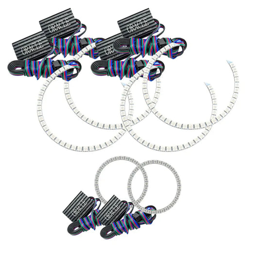Oracle Jeep GC 10-23 Triple Halo Kit - ColorSHIFT (2627-334)