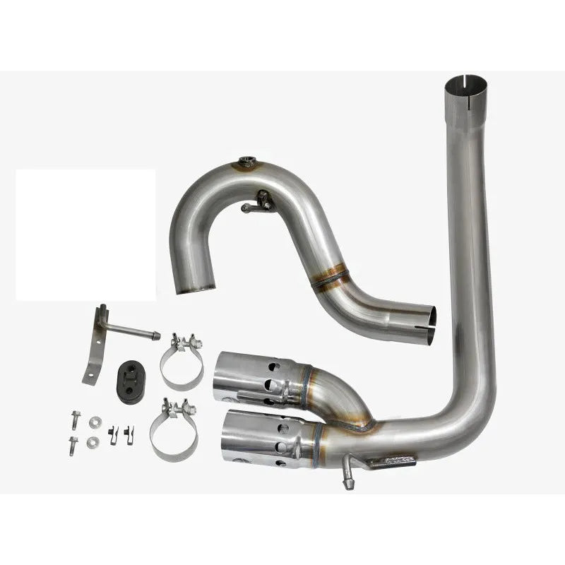 aFe Rebel Series DPF-Back 3in SS Exhaust w/ IC Tips | Chevy Colorado/GMC Canyon (12-26) (49-44065-P)