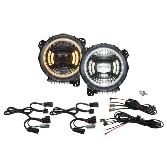 Diode Dynamics 18-23 Jeep JL Elite Max LED Headlamps | Jeep Gladiator/Wrangler (DD5165)