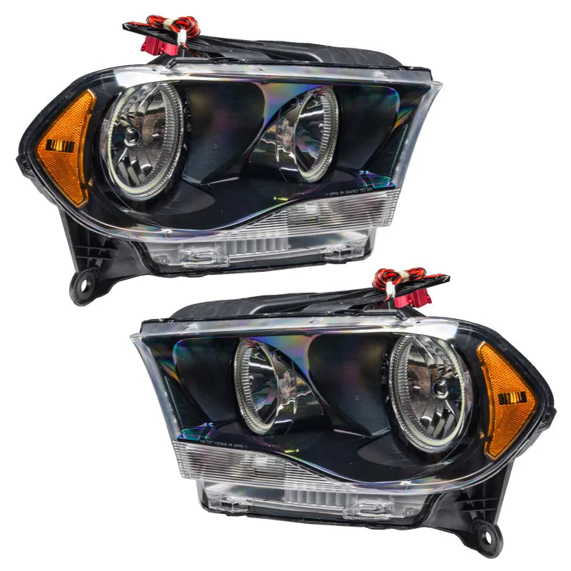 Oracle SMD HL Halogen Headlights | Dodge Durango (11-26) Black ColorSHIFT (7102-333)