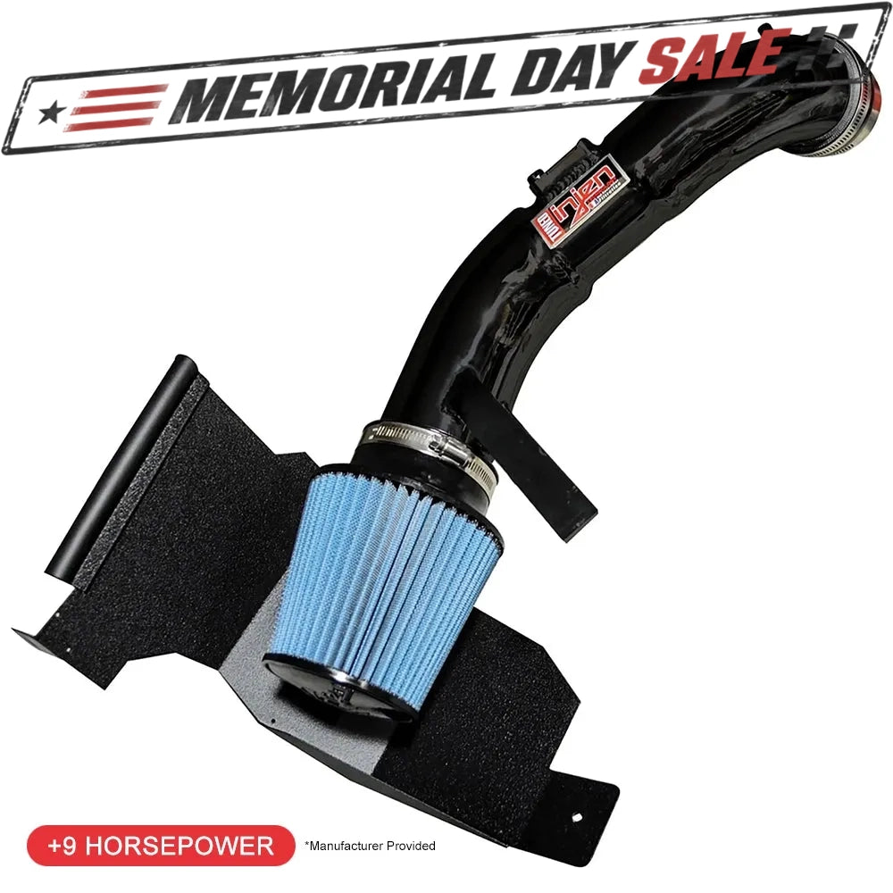 Injen 2016+ Honda Civic 2.0L Cold Air Intake | Honda Accord (03-20) / Civic X (16-22) / Civic Type R FK8 / Acura RDX (SP1574BLK)