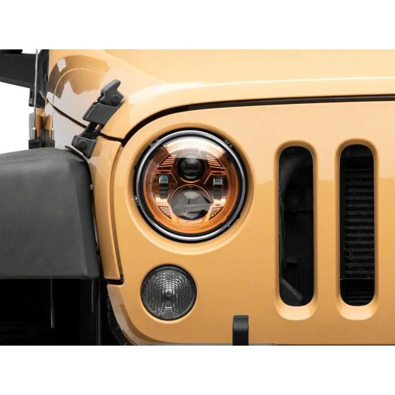 Raxiom 7-In LED Headlights | Jeep Wrangler JK 07-18 (J154700)