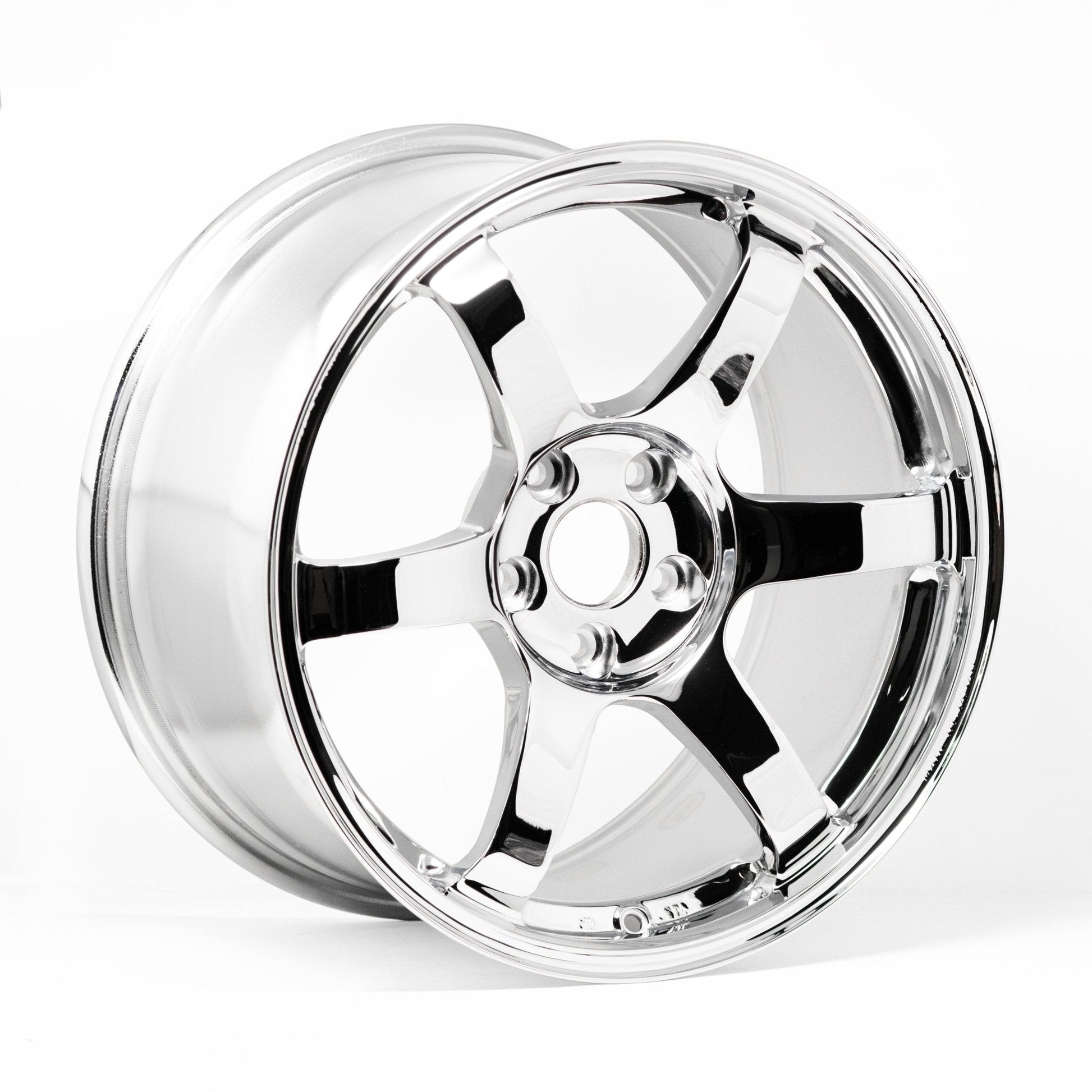 Volk Racing TE37 Saga SL M-Spec 18x9.5 +39 Chrome Plated Wheel