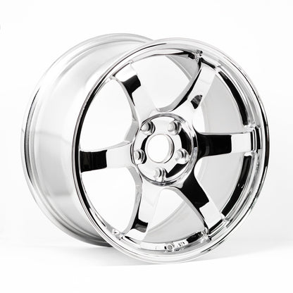Volk Racing TE37 Saga SL M-Spec 18x9.5 +39 Chrome Plated Wheel