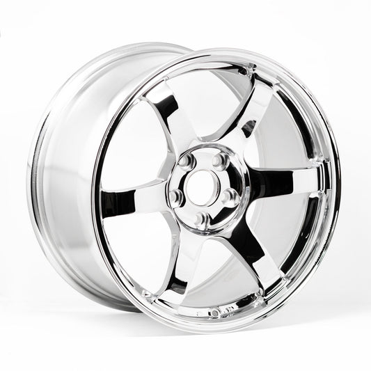 Volk Racing TE37 Saga SL M-Spec 18x9.5 +39 Chrome Plated Wheel