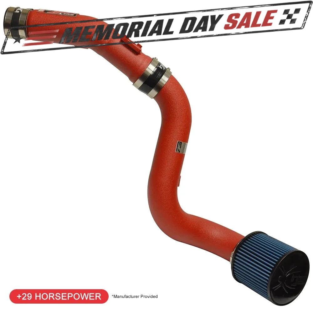 Injen Wrinkle Red Cold Air Intake | Honda Civic VIII (06-11) / Civic X (16-22) / Civic (17-22) / Civic Type R FK8 (SP1581WR)
