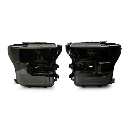Raxiom OEM Style Headlights | Ford F-150 (15-20) Chrome Smoked Lens (T551346)